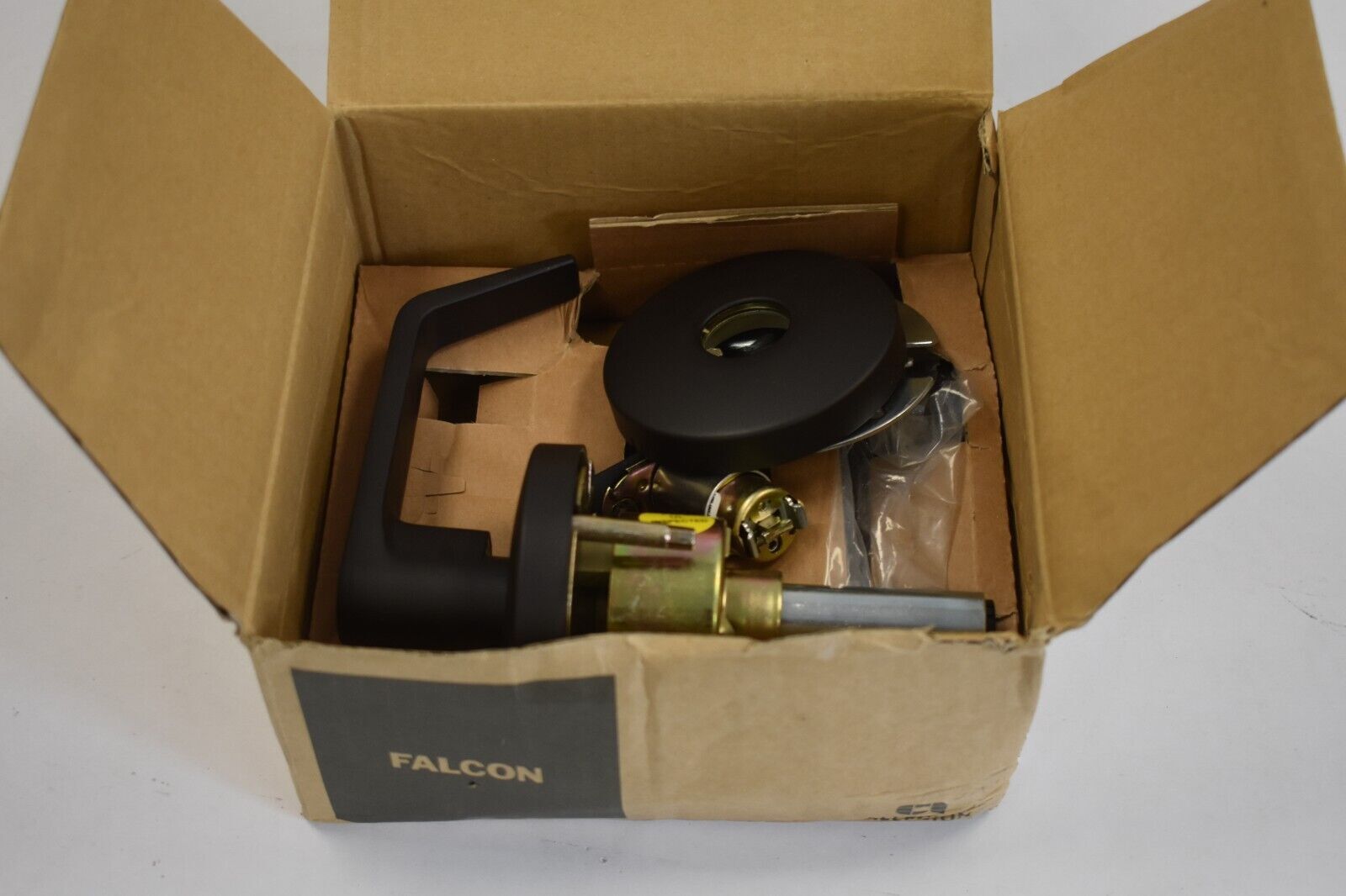 Falcon W581CP6D D 613 Door Deadlatch Lever Cylindrical Lock C Keyway Black