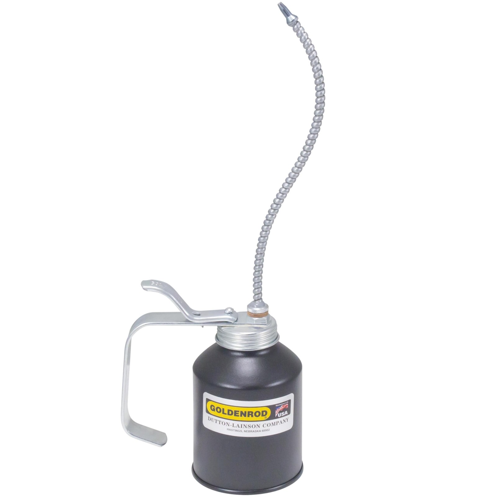 GOLDENROD (707) Industrial Pump Oiler with Flex Spout – 12 oz. Capacity 1