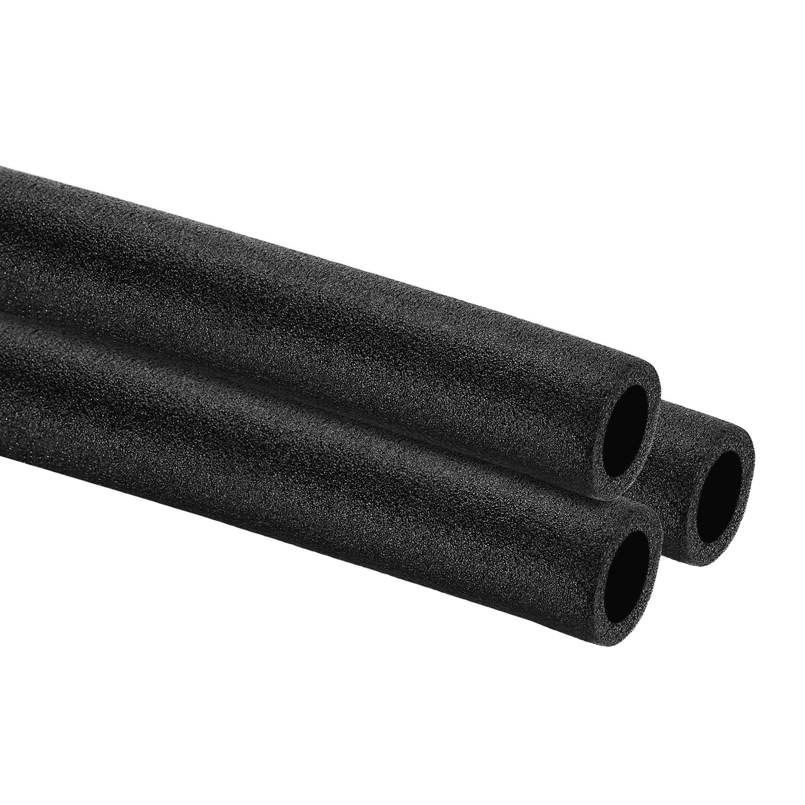3 Pcs 0.79 Inch 3.3 Feet Pipe Insulation Foam Tube OD 1.18″