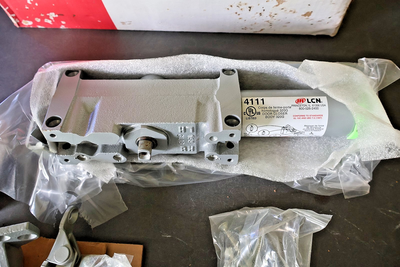 LCN Hydraulic Door Closer, Model 4011, Right Hand Smoothie, SPEC, Never Opened