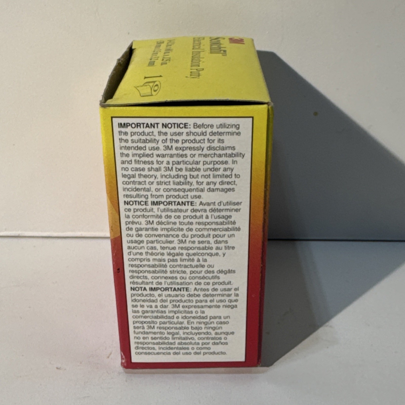 3M Electrical Insulation Putty 1.5in x 60in x 0.125in Black