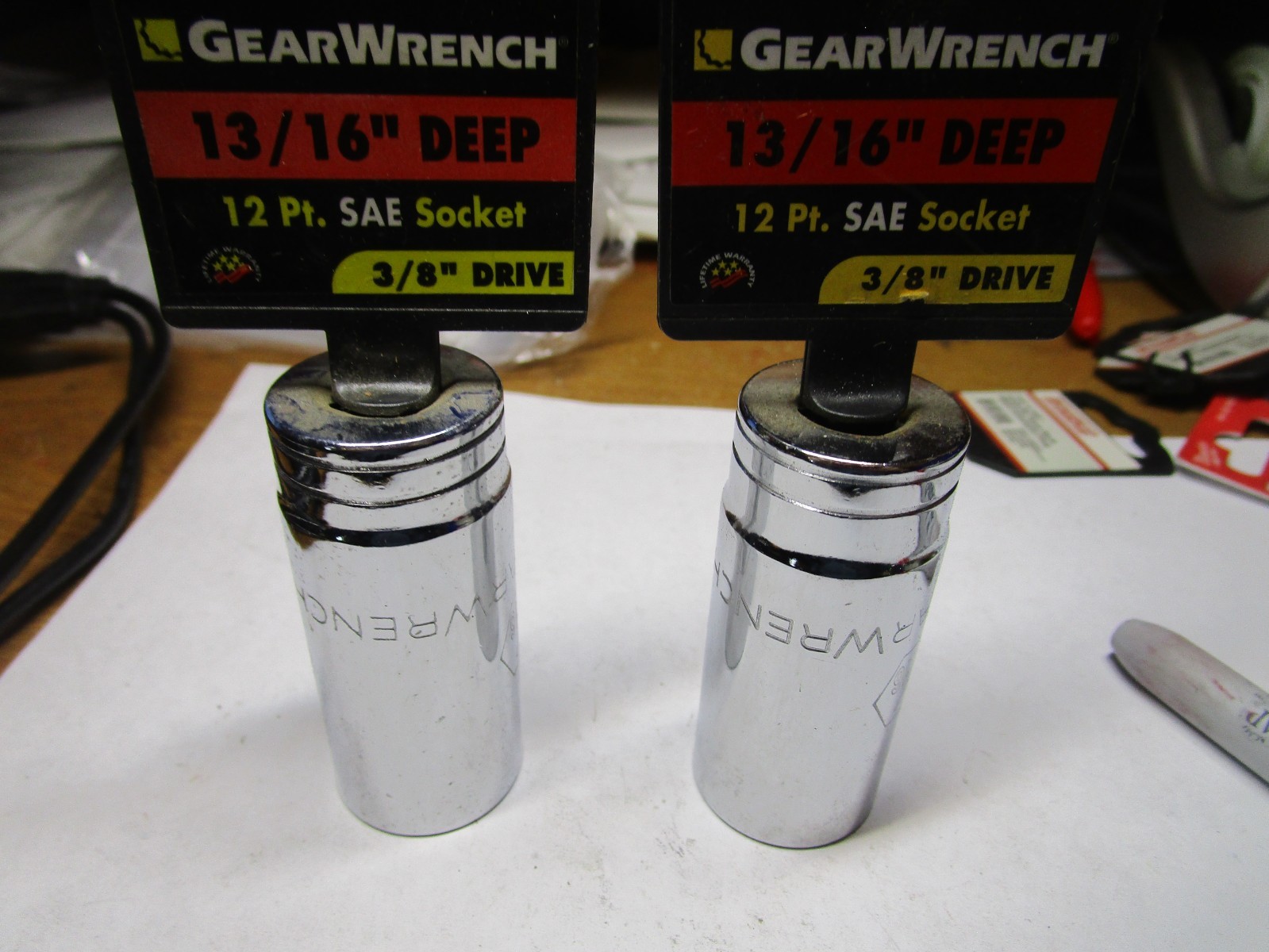 Socket 13/16″ 3/8″ Drive 12 Point Deep SAE