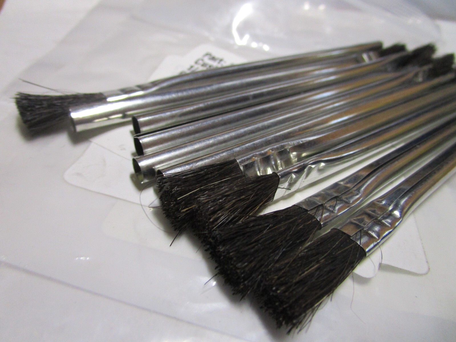 5-3/4″L x 3/8″W Blackstone® Horsehair Acid/Flux Brush QTY 9