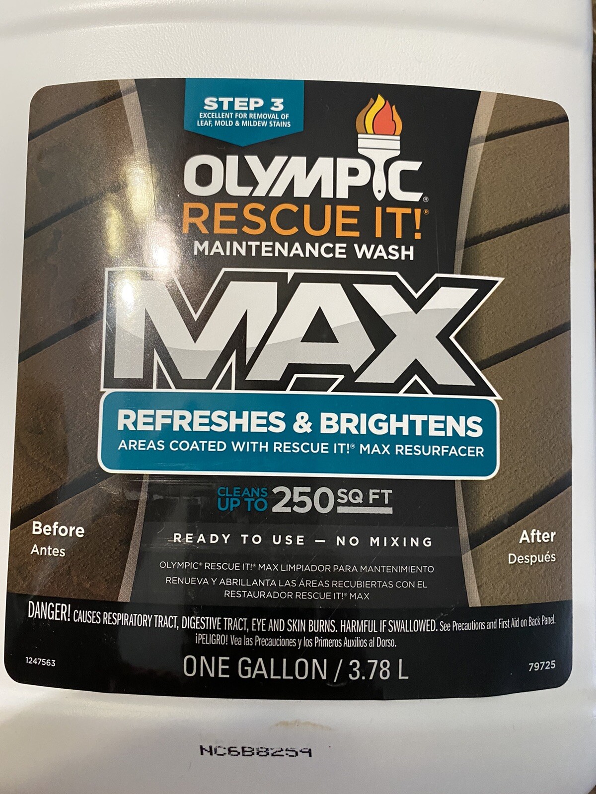 Olympic Rescue IT Maintenance Wash MAX Refreshes & Brightens 1 Gallon 250 Sq Ft