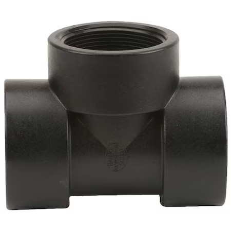 Banjo Tee200 Tee, Polypropylene, 2″, Schedule 80, 300 Psi Max Pressure