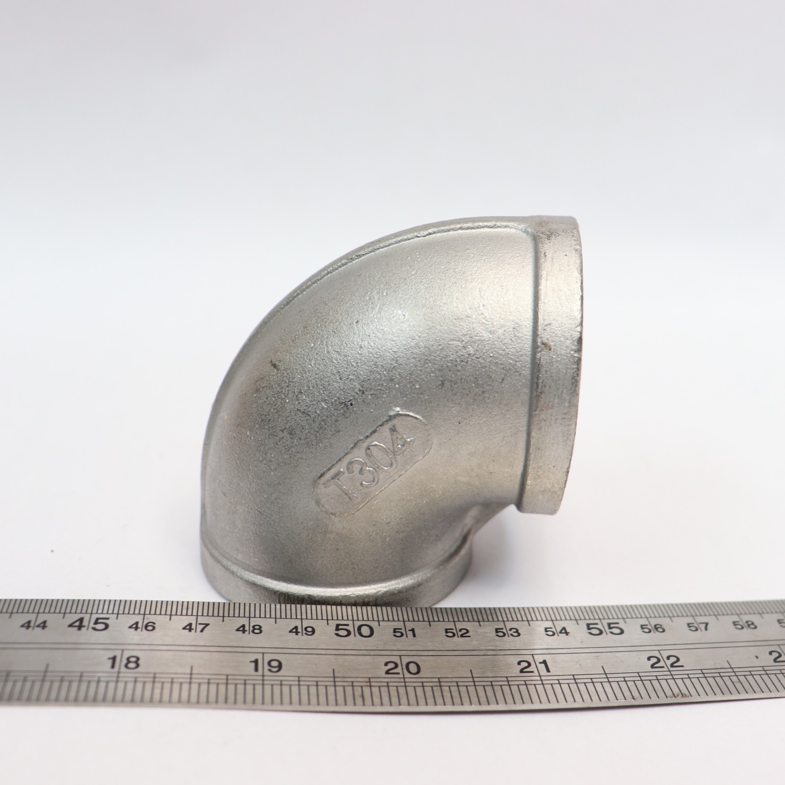 Socket Weld 90-Deg Elbow 304 Cast Stainless Steel #150 1-1/2