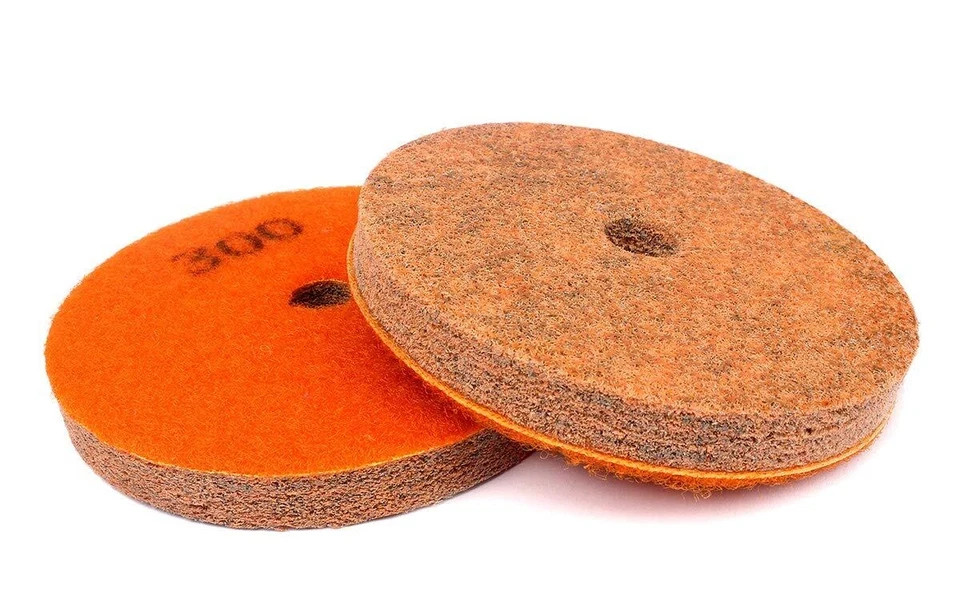 Angle Grinder Polishing Pads 4″ 13PCS Diamond Sponge Kit Wet Stone Tool