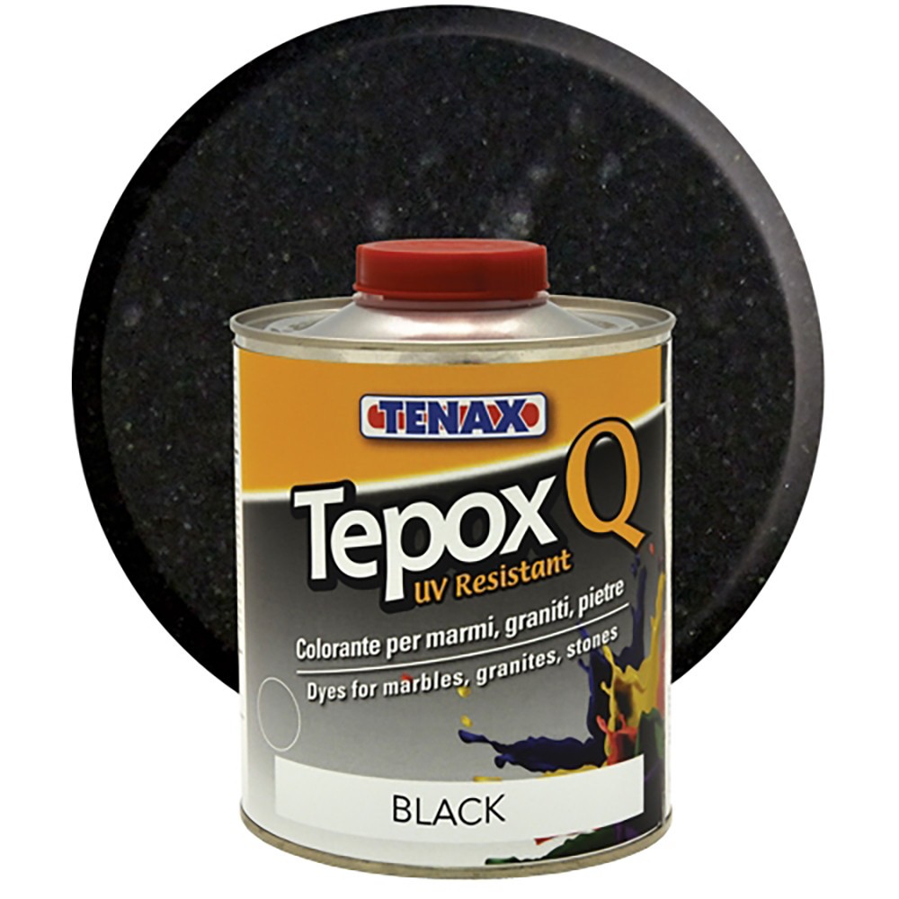 Tenax Tepox Q Stain for Stone (1/4 Ltr) – Black