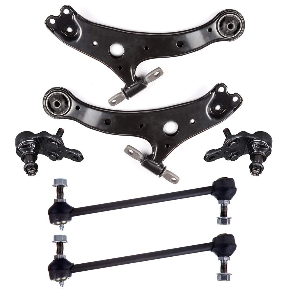 6pc Control Arm&Sway Link Kit Lexus ES RX Toyota Avalon Camry Highlander Solara