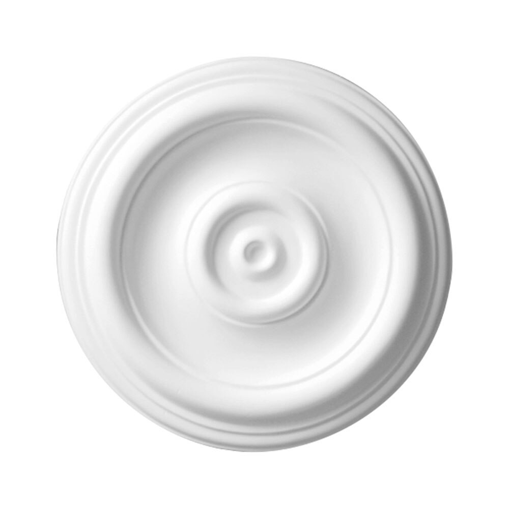 Outwater 12″ x 1-1/8″ Plain Polyurethane Ceiling Medallion (Single Pack)