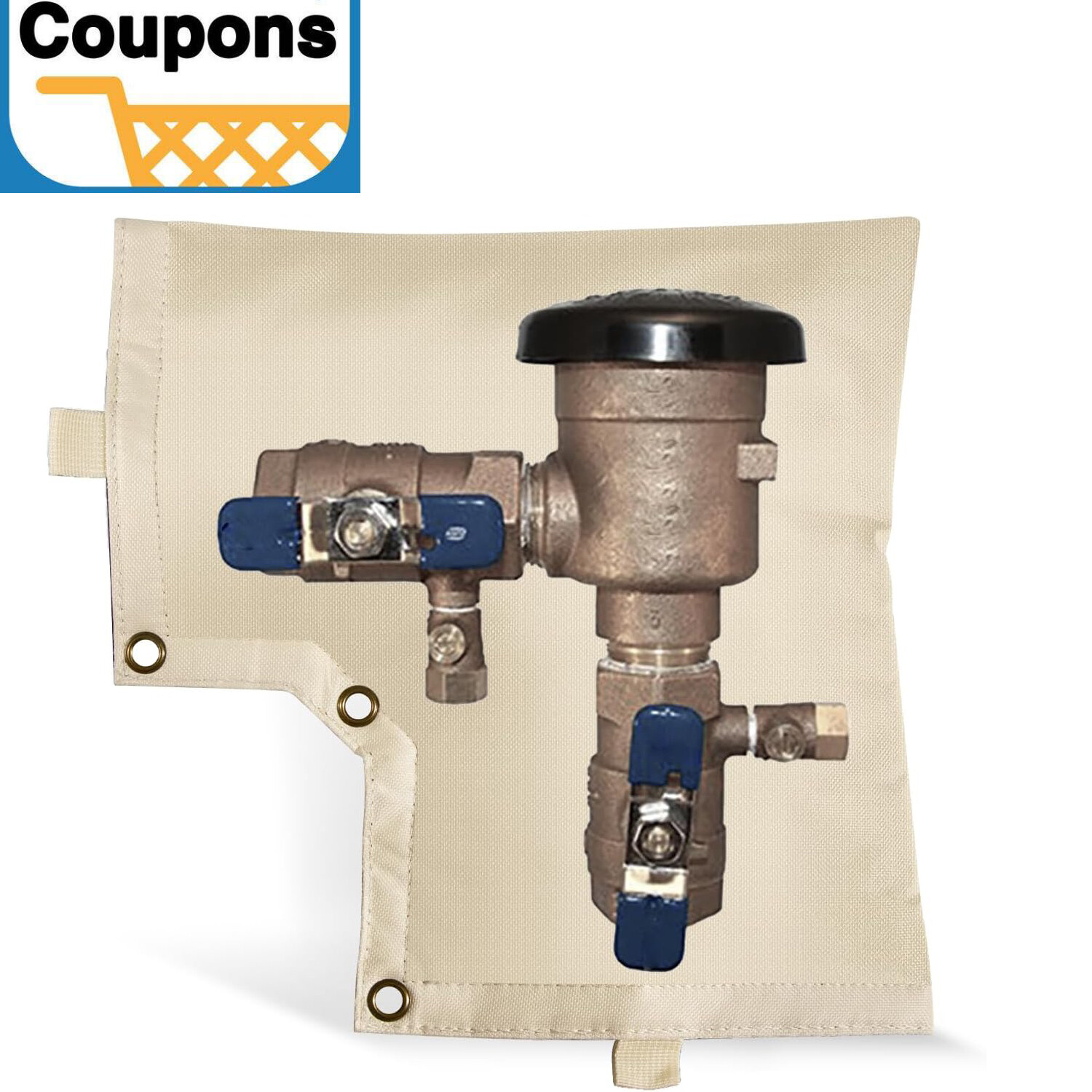 Backflow Preventer Cover Insulated Pouch Pressure Vacuum Breaker Protection