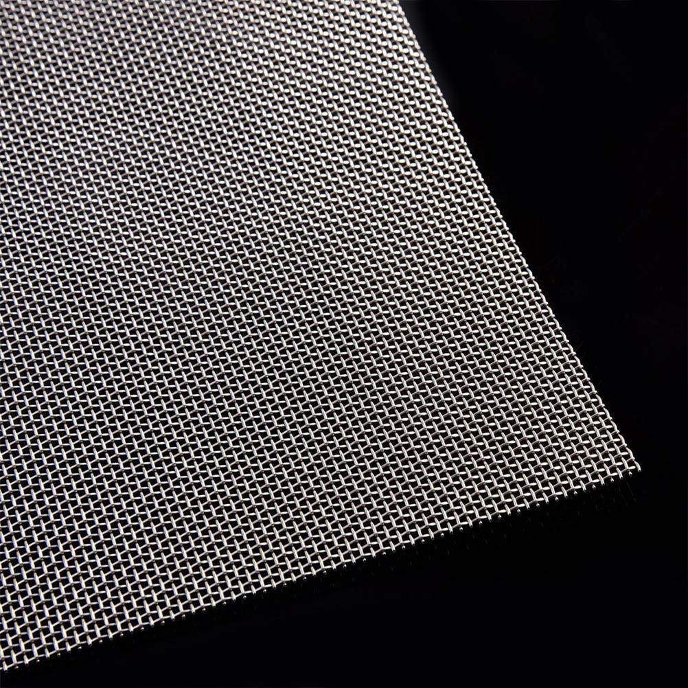 TIMESETL 3pcs Stainless Steel Woven Wire 20 Mesh – 12″ x 8″ 20 Mesh, Silver