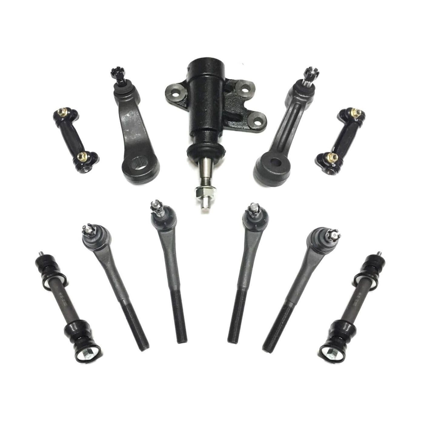 11pc Front End Kit w/ Tie Rods Idler Arm Sway Bar 95-00 Tahoe Yukon C1500 C2500