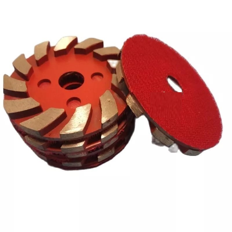 4″ Metal Bond Diamond Floor Polishing Pad 6PCS Grinding Disc Puck Wheel Concrete