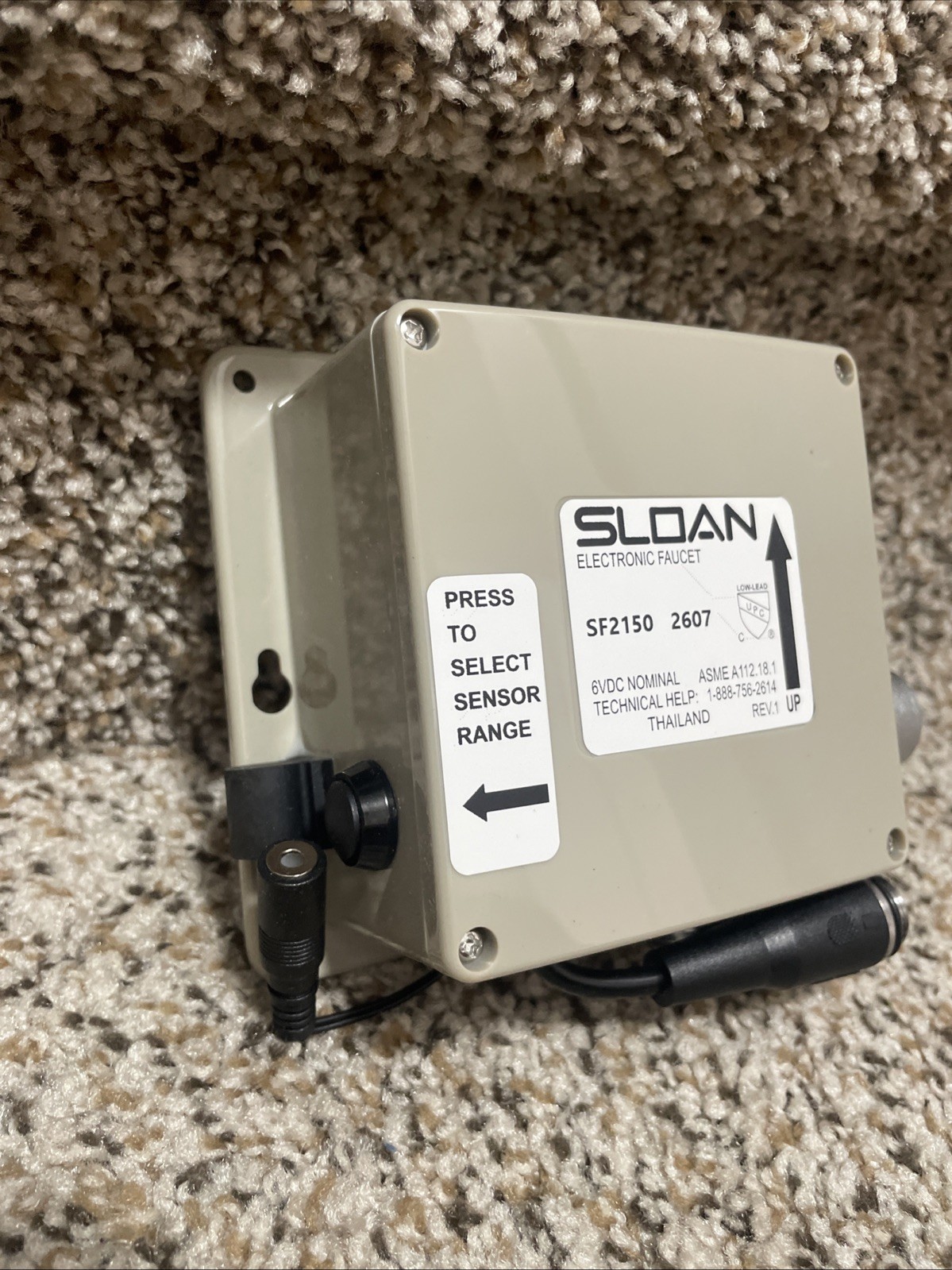 Sloan SF2100-4 Sensor Activated Electronic Faucet