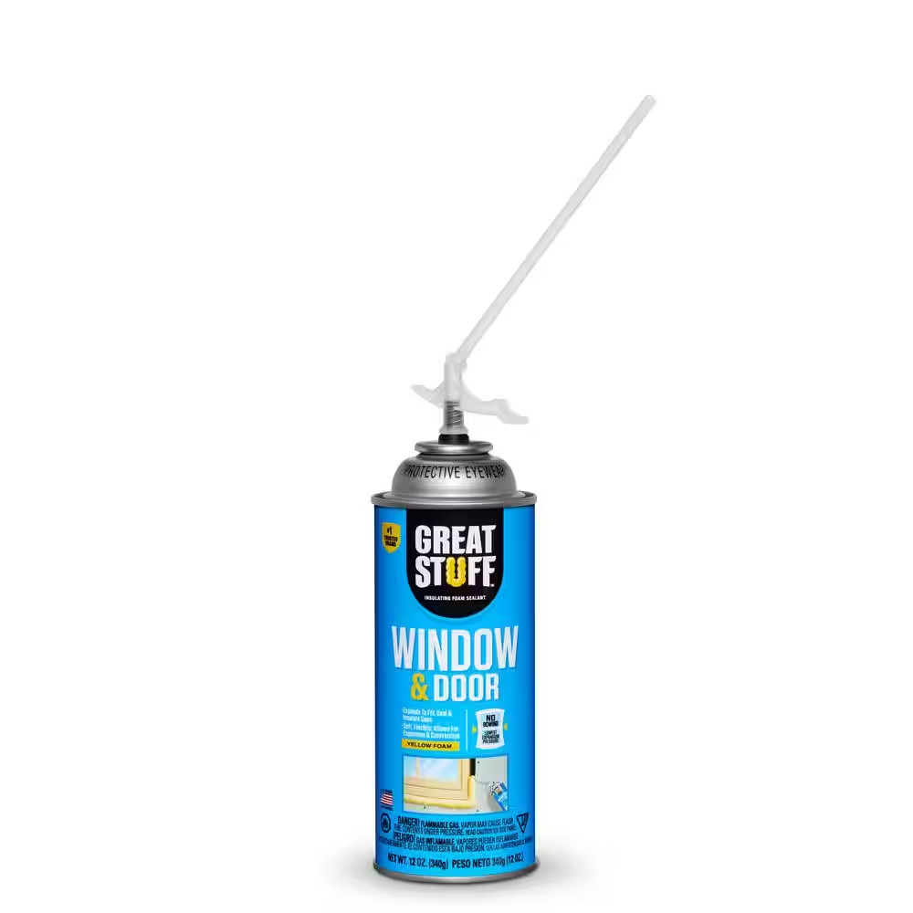 GREAT STUFF Window and Door Insulating Spray Foam Sealant 12 oz.
