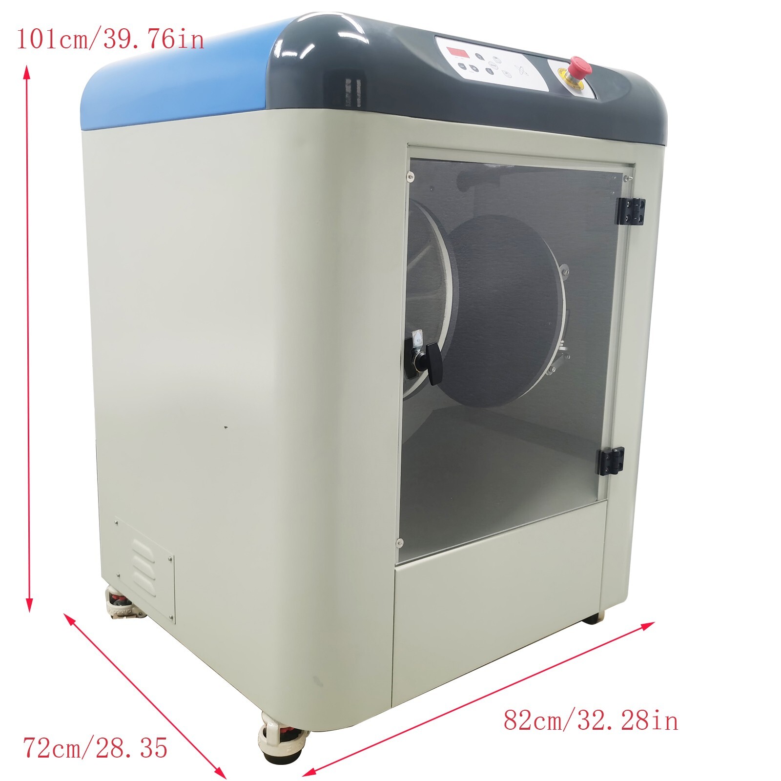 Upgrade 5 Gal Automatic Rotary Paint Shaker 110V High Speed Rotating Paint Mixer