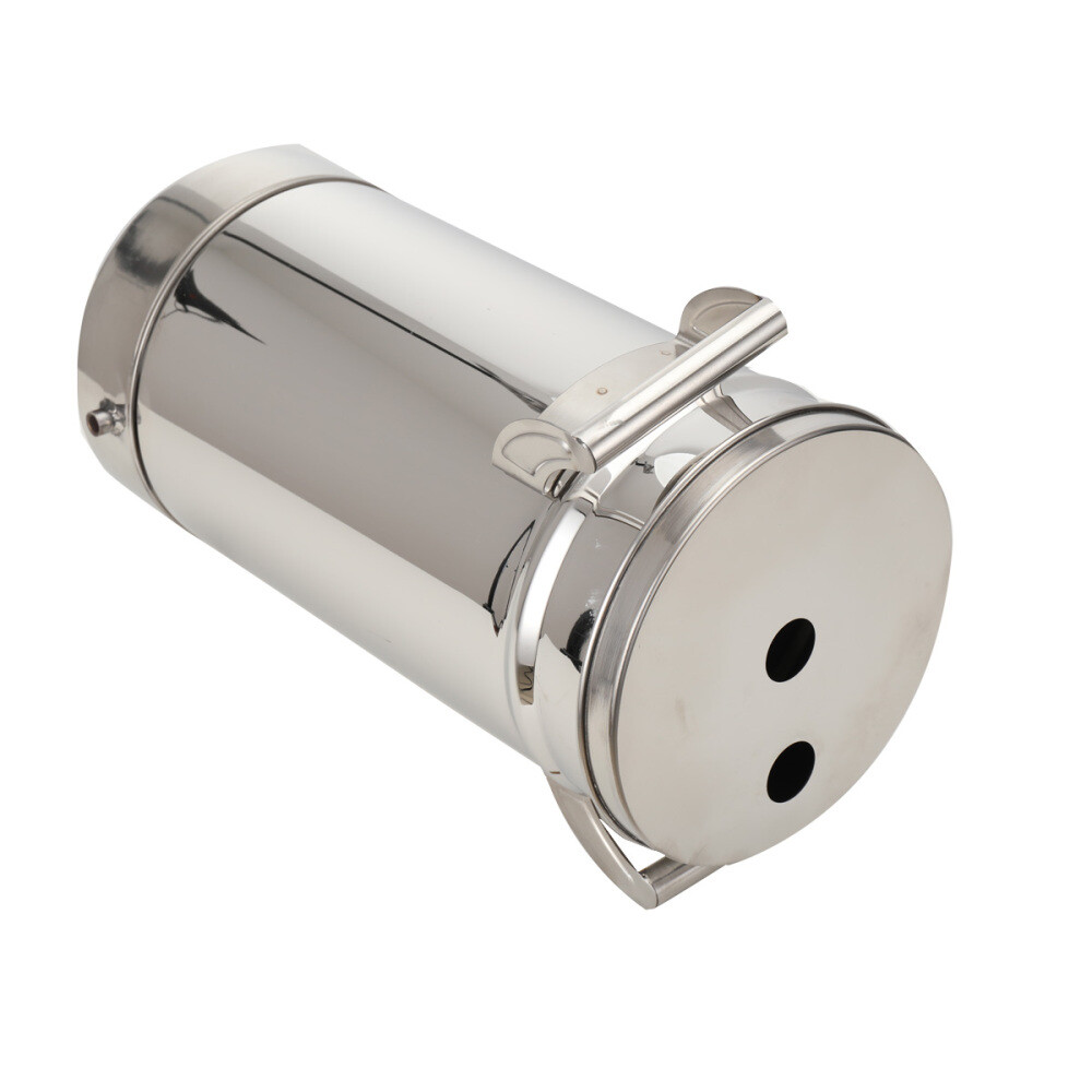 Fluidized Powder Hopper Stainless Paint Tank for Coating System 8L Powder Bucket