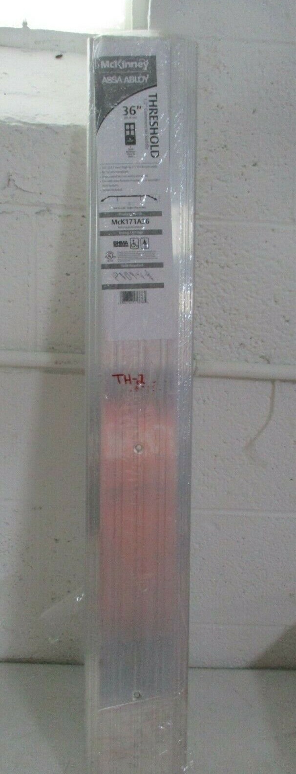 NEW ASSA ABLOY McKINNEY 36″ MCK171A36 1/2 SADDLE THRESHOLD FREE SHIPPING