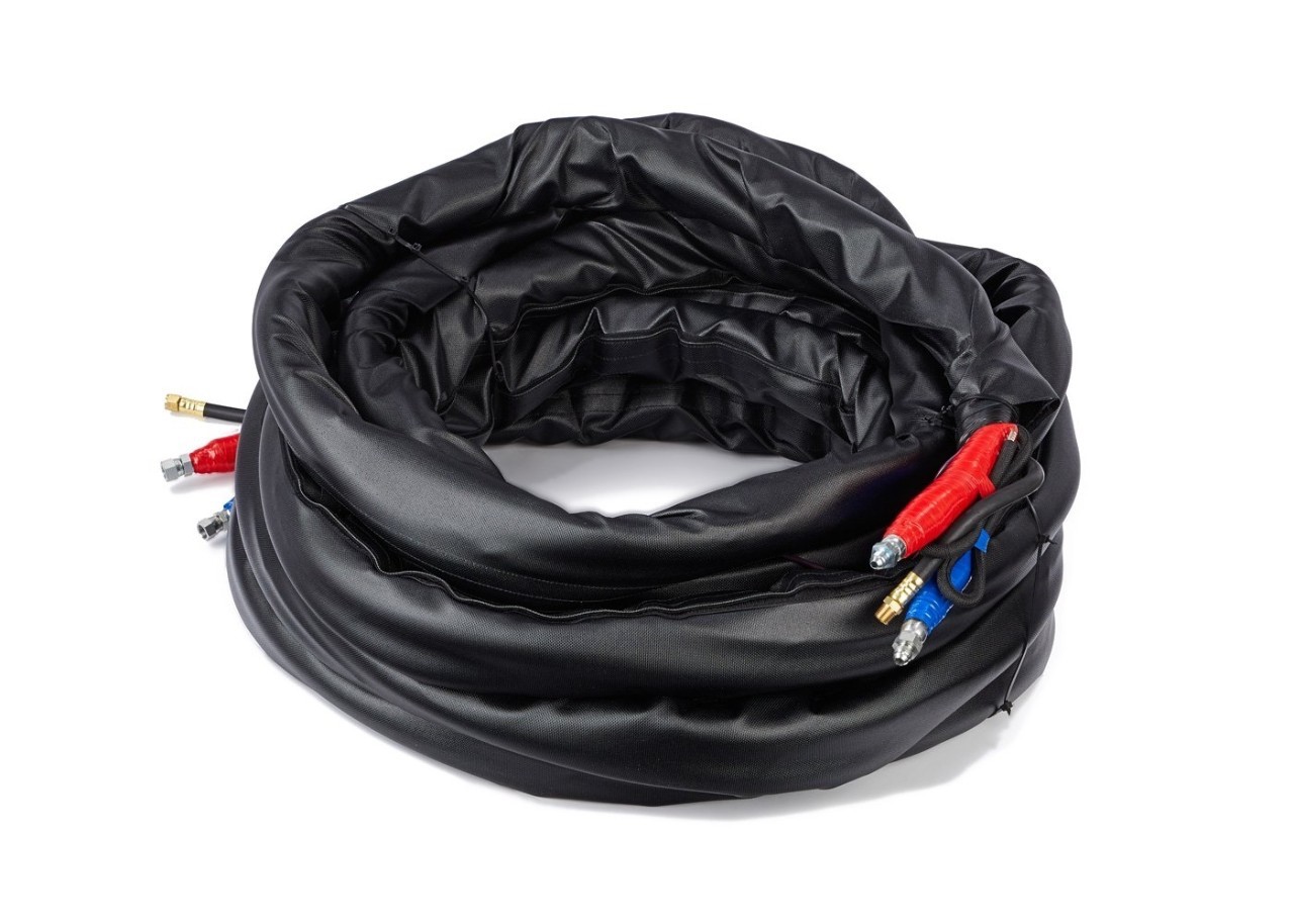 50 ft x 3/8 in Heated Hose, 2000 psi, Thermocouple, Xtreme-Wrap