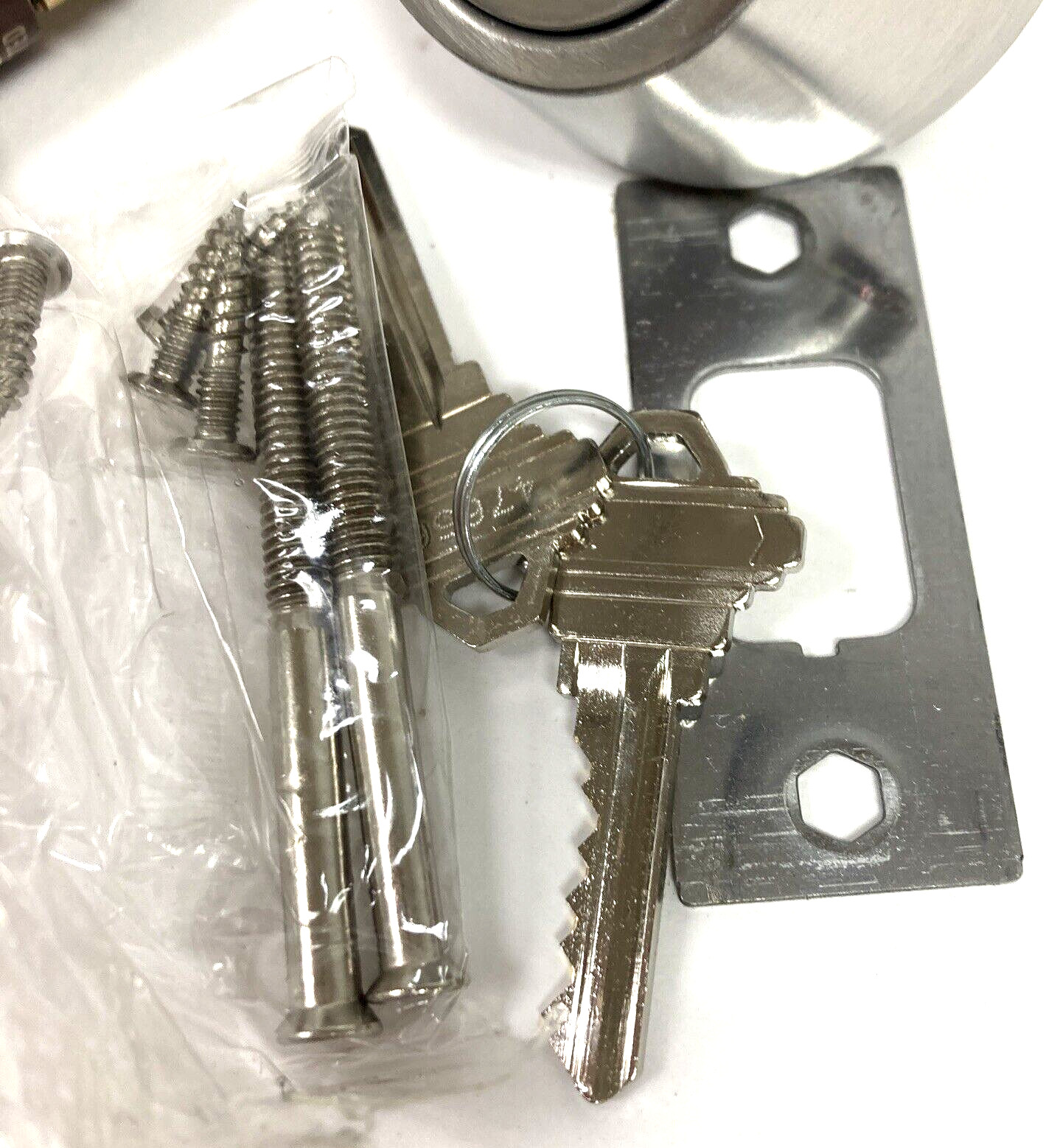 Tell Commercial DB2051 32D ADJ SCC CS 1-Cyl Deadbolt KD – Satin Stainless Steel