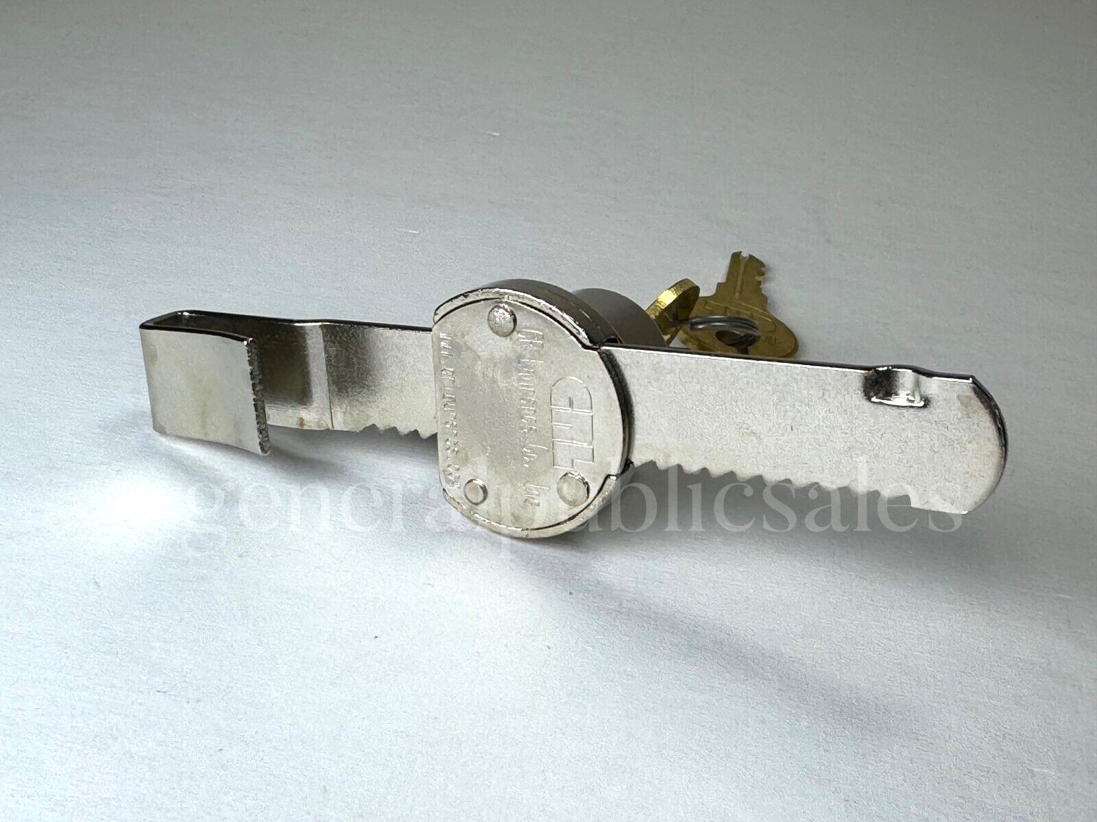 Genuine CRL 963L Chrome Tamper Proof Display Cabinet Sliding Glass Door Lock Kit