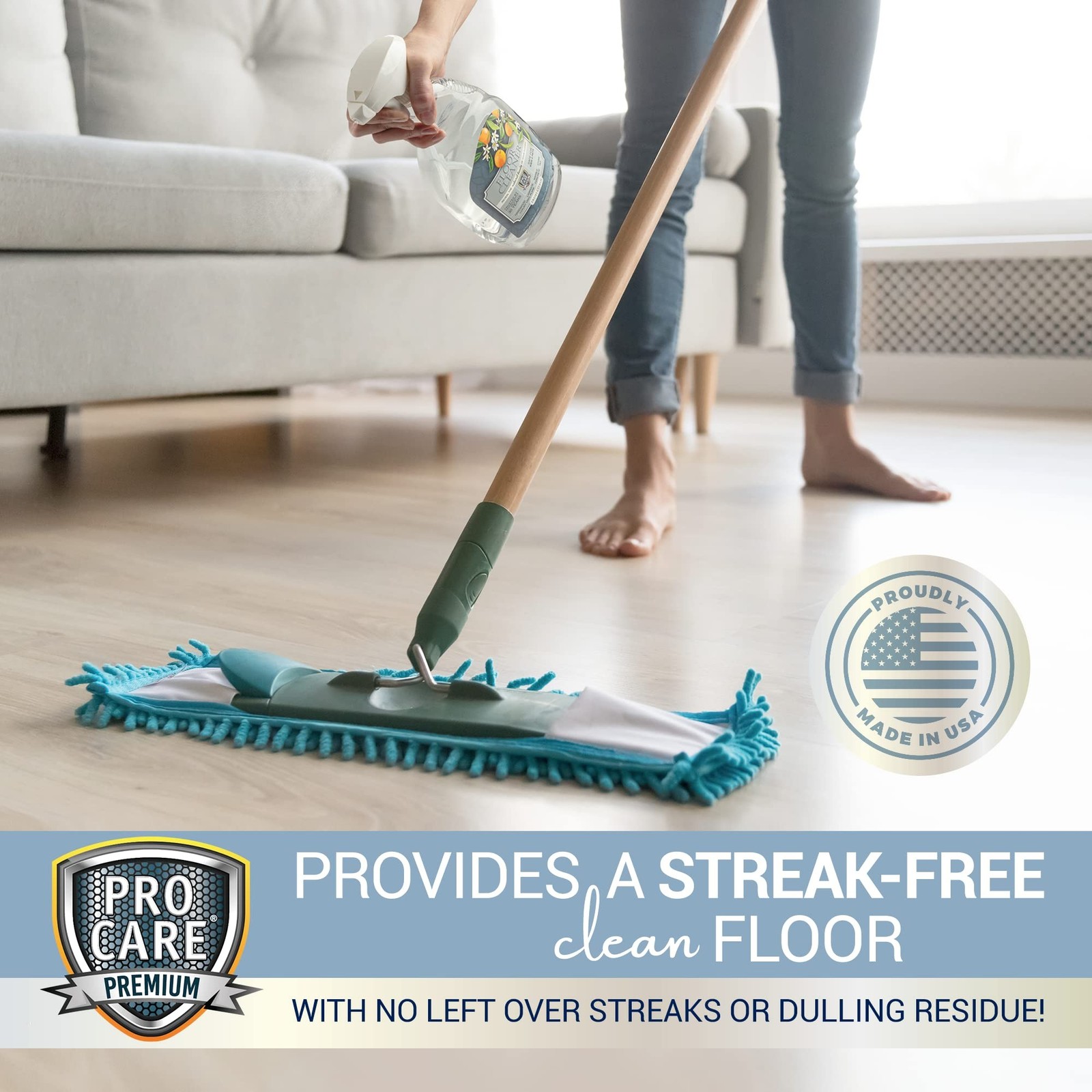 ProCare Citrus Floor Cleaner (Made in USA) | Tile, Stone, Laminate,… Fast Ship