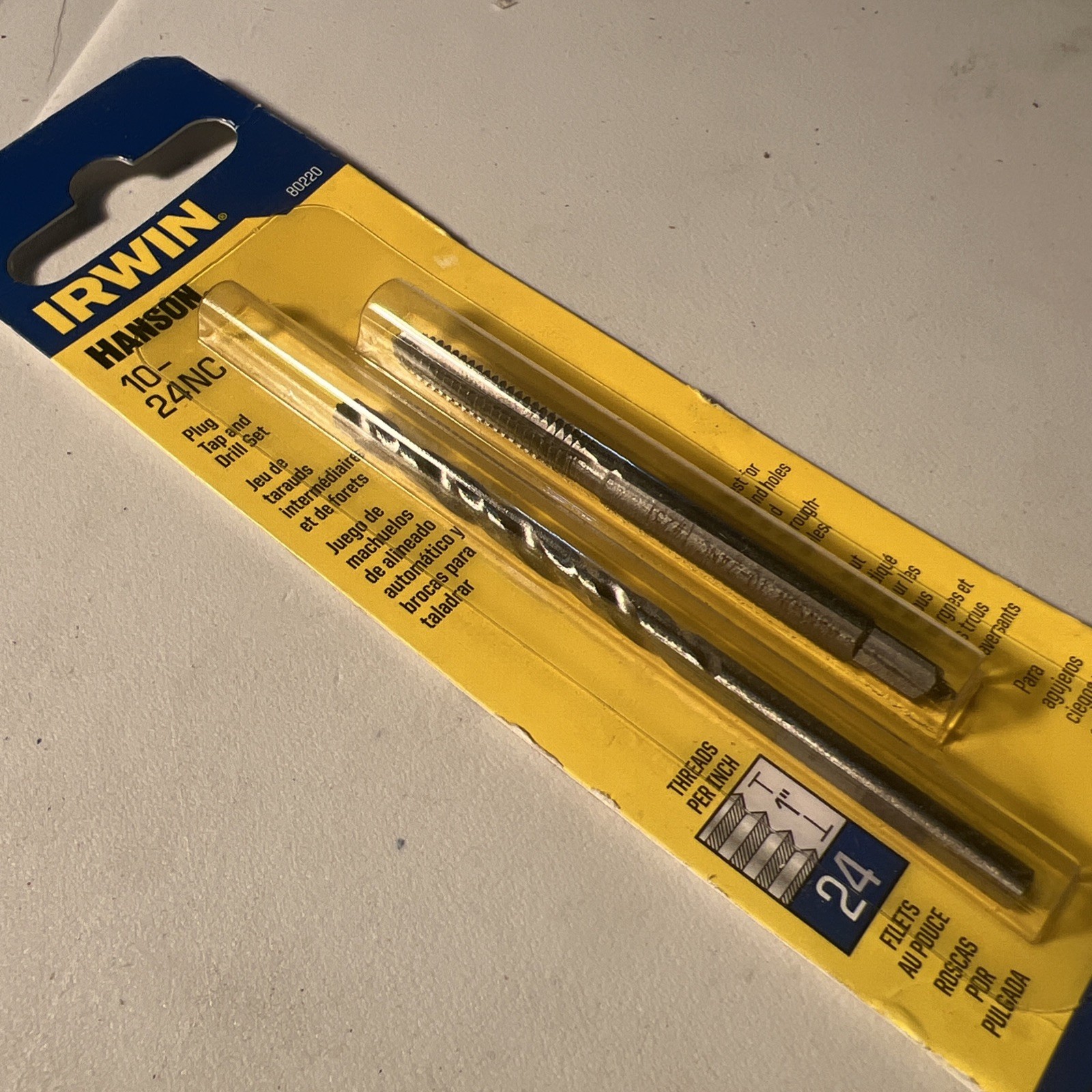 Hanson 80220 Hanson TAP 10-24 AND NO. 25 DRILL