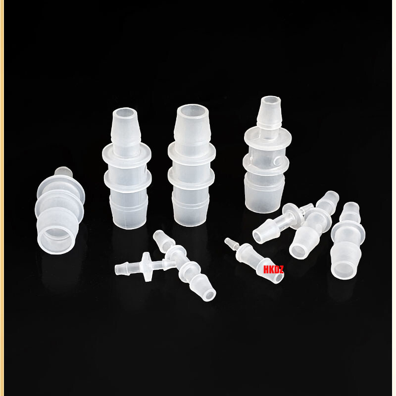 Plastic Straight Reducer Barbe Hose Connector Pipe Joiner Fitting Air Fuel Water