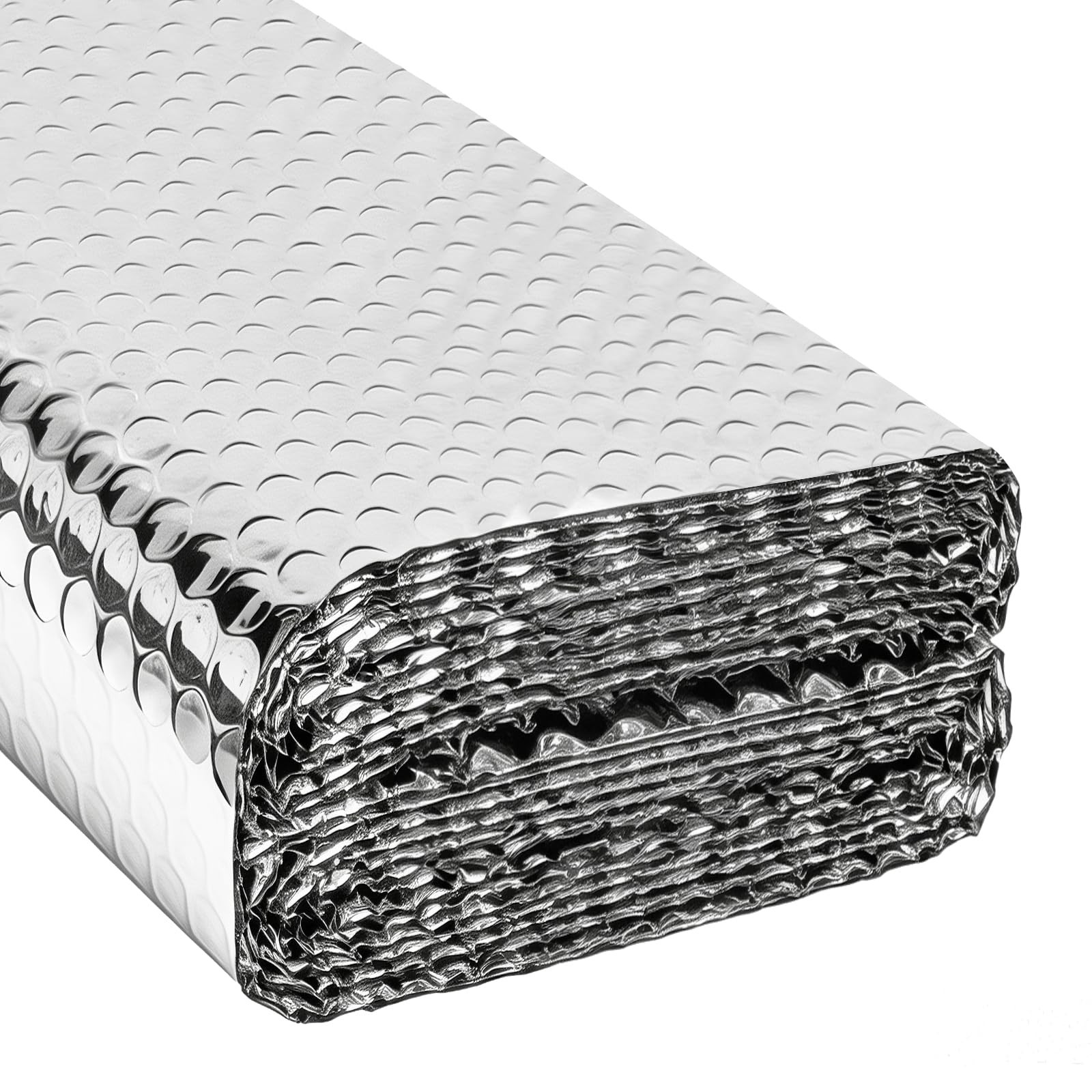 23.6 Inch x 10Ft Double Reflective Bubble Foil Insulation Foam for Window RV