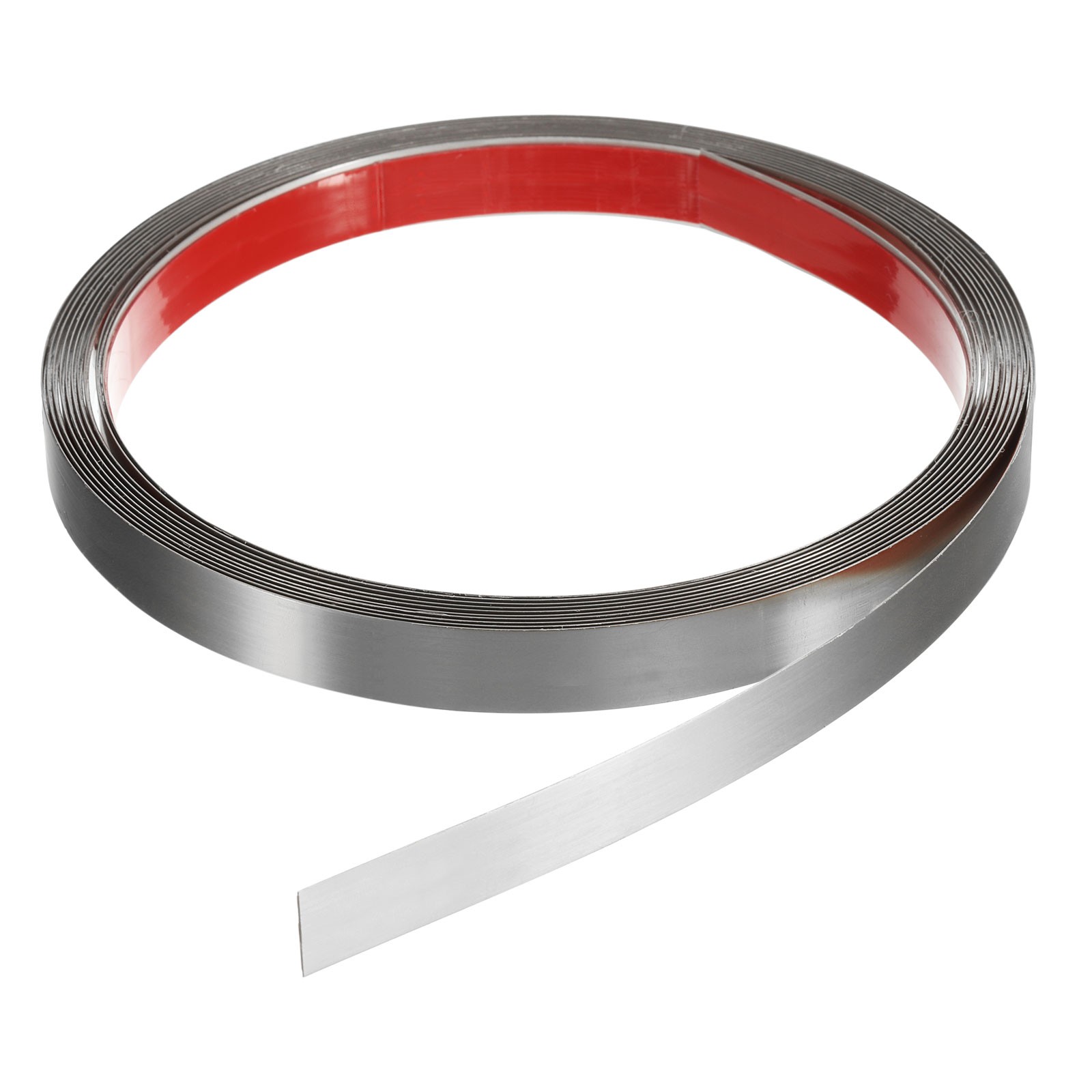 16.4ft x 0.59″ Wall Trim Self Adhesive Stainless Steel Mirror Finish Trim Silver