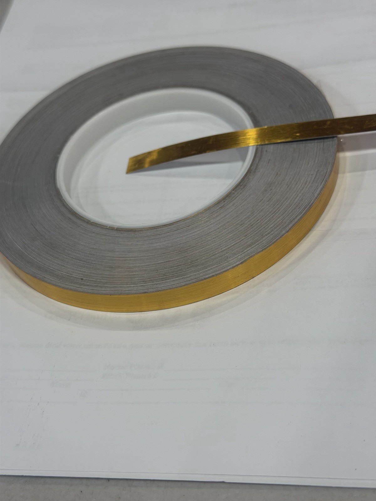164ft Foil Self Adhesive Tile Gap Sealing Tape Strip Waterproof Gold Lot Of 2