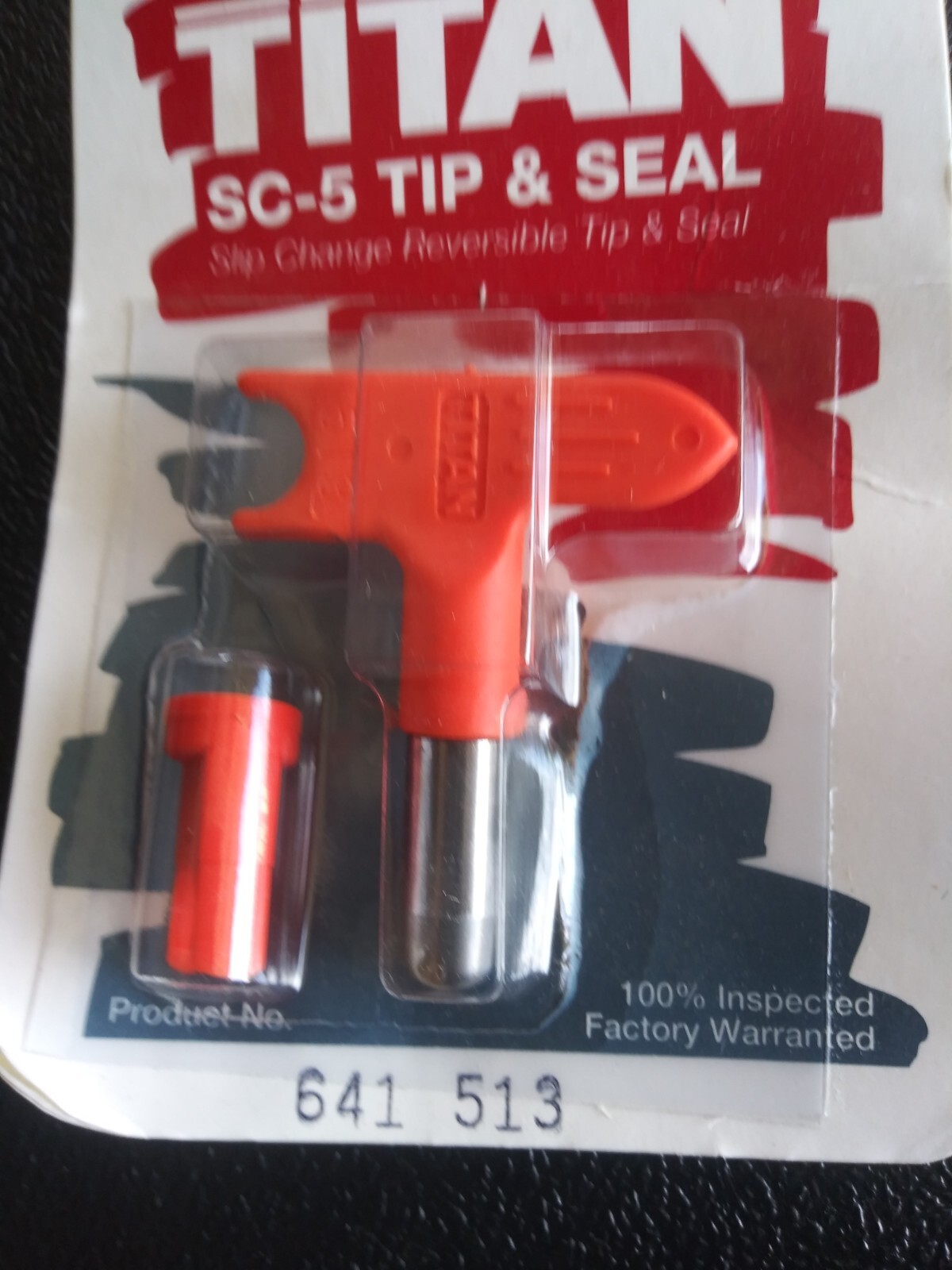 Titan SC-5 Airless Spray Tip – SC5 orange Paint Sprayer 641-513