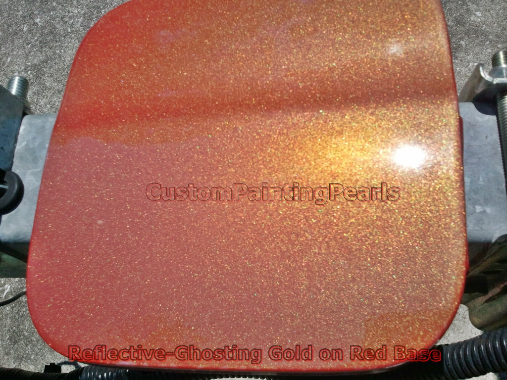 25g Interference Ghosting GOLD pigment pearl Glossifier Clear Spray