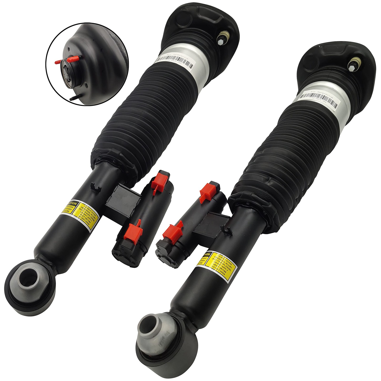 2 Pcs Rear Air Suspension Struts Replacement Kits for BMW 740i 2015-2020
