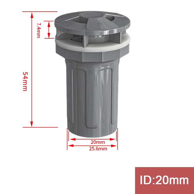 PVC Straight Pipe Fitting Fish TankWater Pipe Joint Adapter Connector 20-50mm