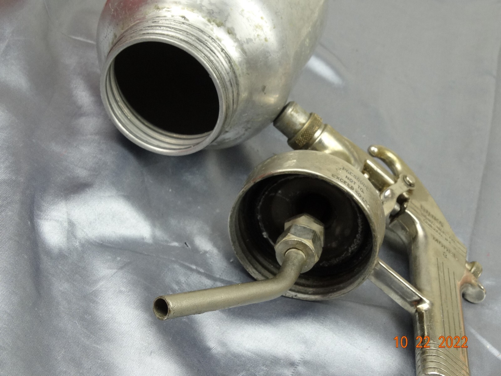 Binks model 8 spray gun set