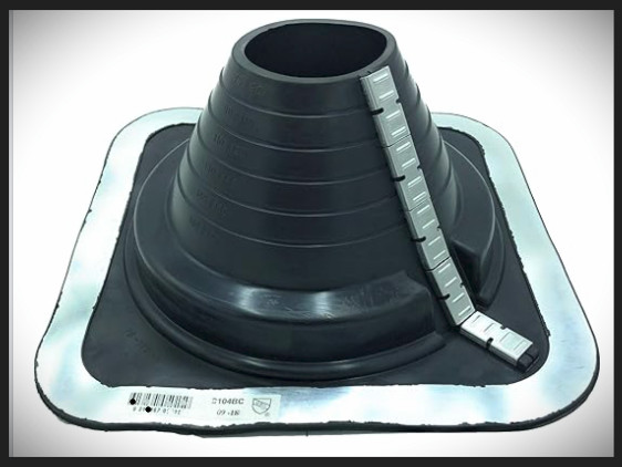EAGLE 1 EPDM Roofing Pipe Flashing *Flex-Boot w Zipper *NEW *SEE NOTES & PHOTOS