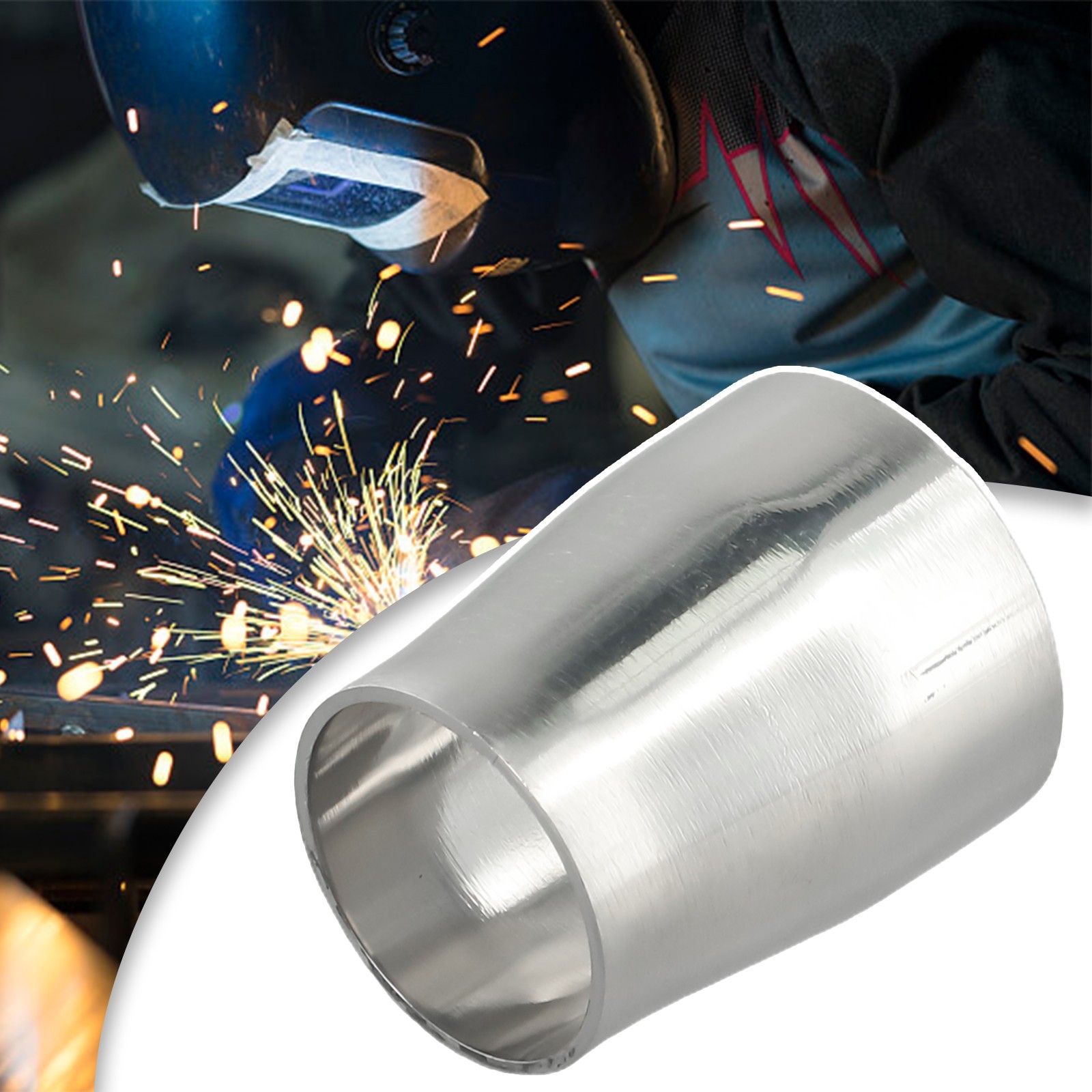 Welded Reducer 316 Adapters Sanitary Fittings Sanitary Grade Stainless Steel 316
