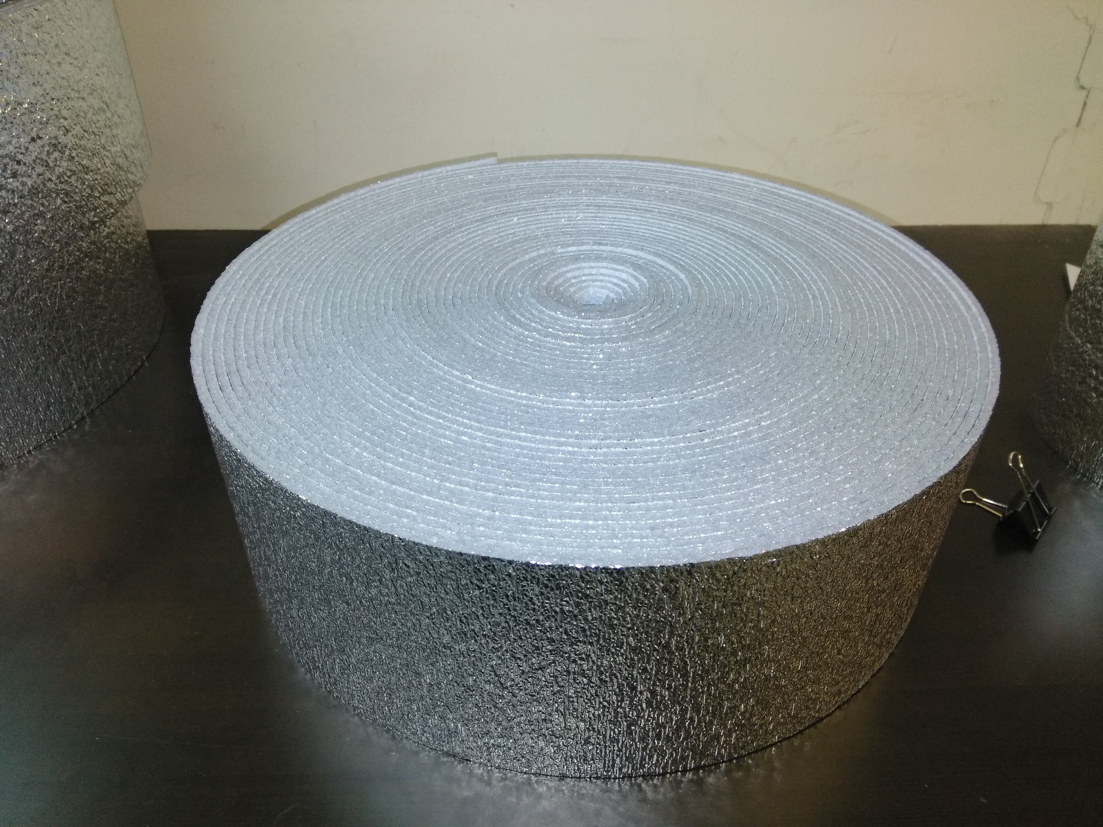 16 x 250 Reflective Foam Core Insulation HVAC Faucet Pipe Air Duct Wrap Roll 1/4
