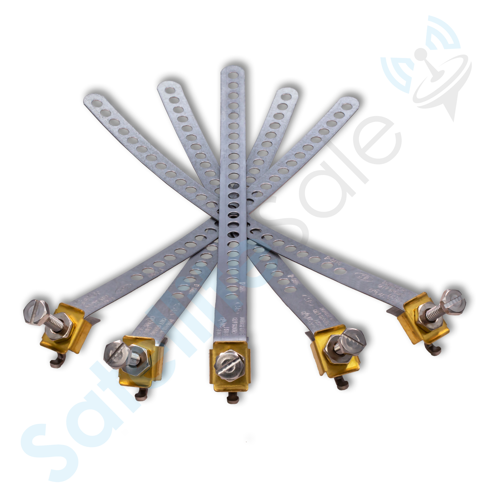 SatelliteSale Galvanized Steel Ground-Strap
