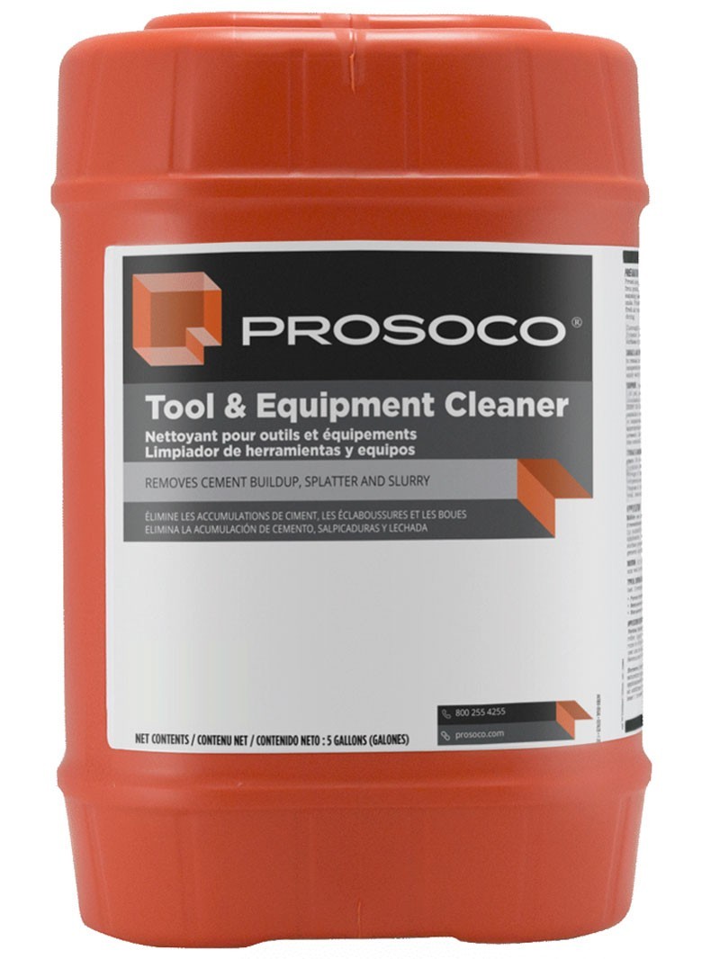 PROSOCO | Tool & Equipment Cleaner – Removes cement buildup, splatter and slurry