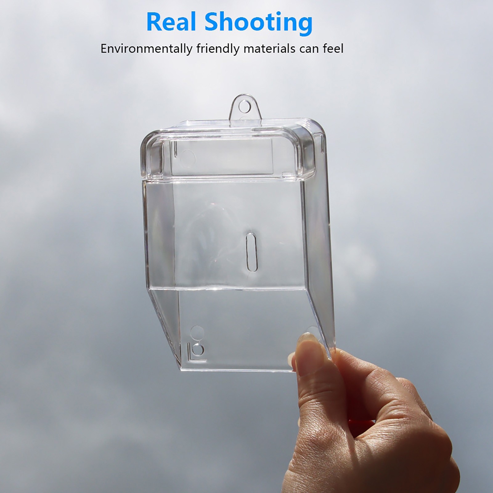 Durable Doorbell Button Waterproof Cover Transparent Shell Tool Part Accessories