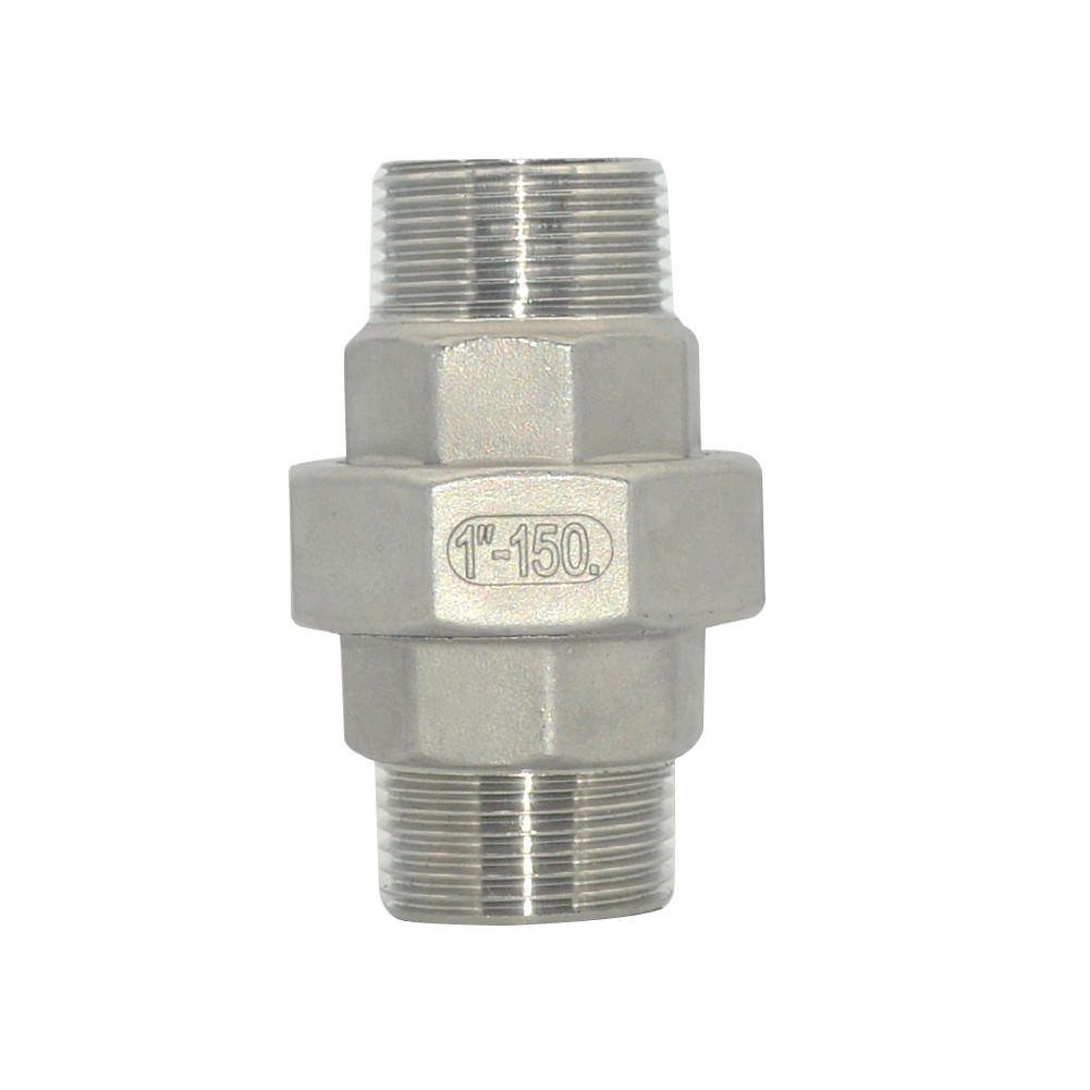 1″ NPT male Straight Union Split Coupling Pipe Fitting stainless steel 304
