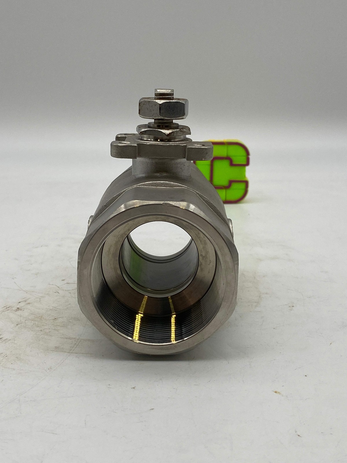 Warren 1020 2″ Ball Valve, CF8M, 1500 WOG w/o Handle (No Box)