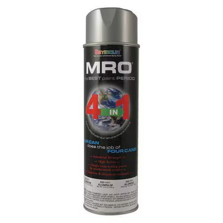 Seymour Of Sycamore 620-1411 Spray Paint, Aluminum., Aluminum, Metallic,
