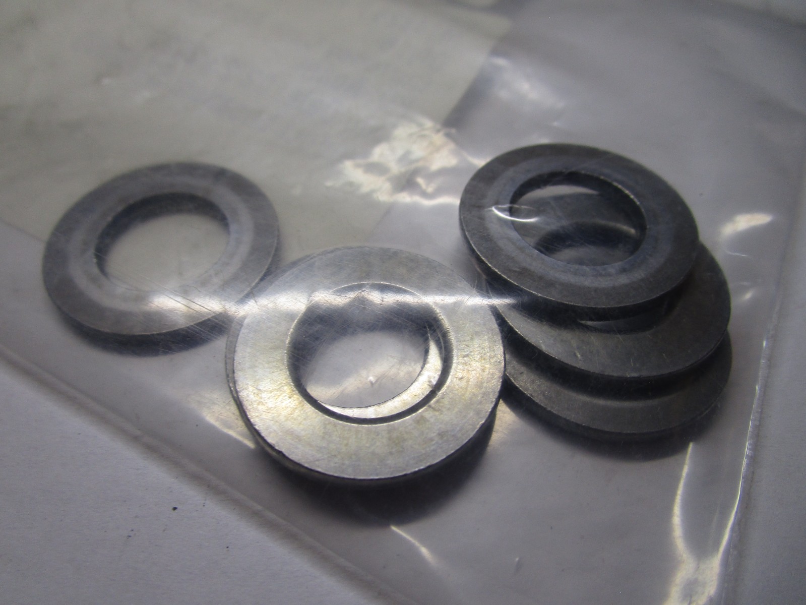 M14 x 28mm OD DIN 125 HV200 Plain Steel Type A Gen Purpose Flat Washer QTY 6