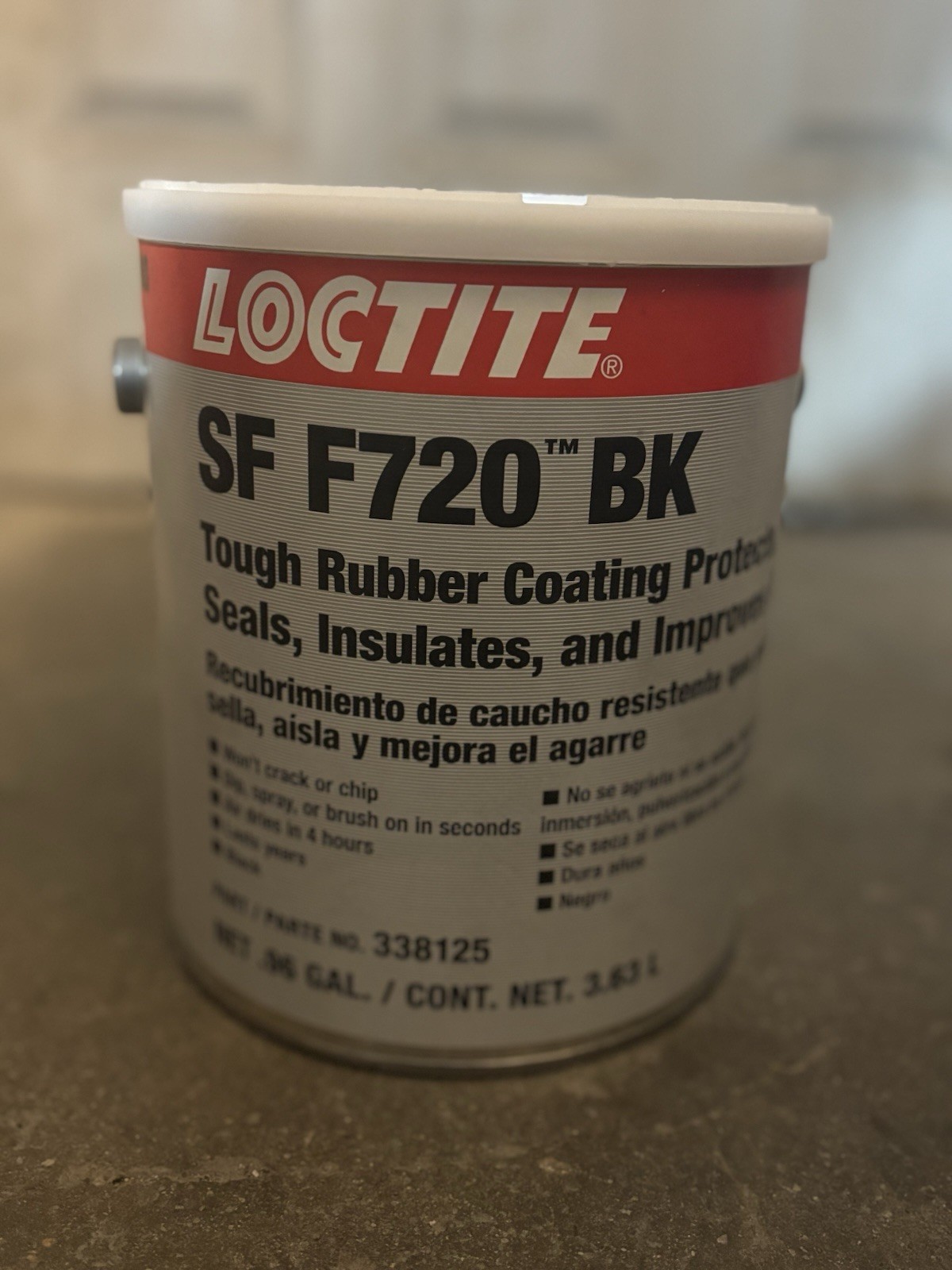 Loctite Rubber Sealant SF F720 BL Abrasion-Resistant Coating .96 Gal New