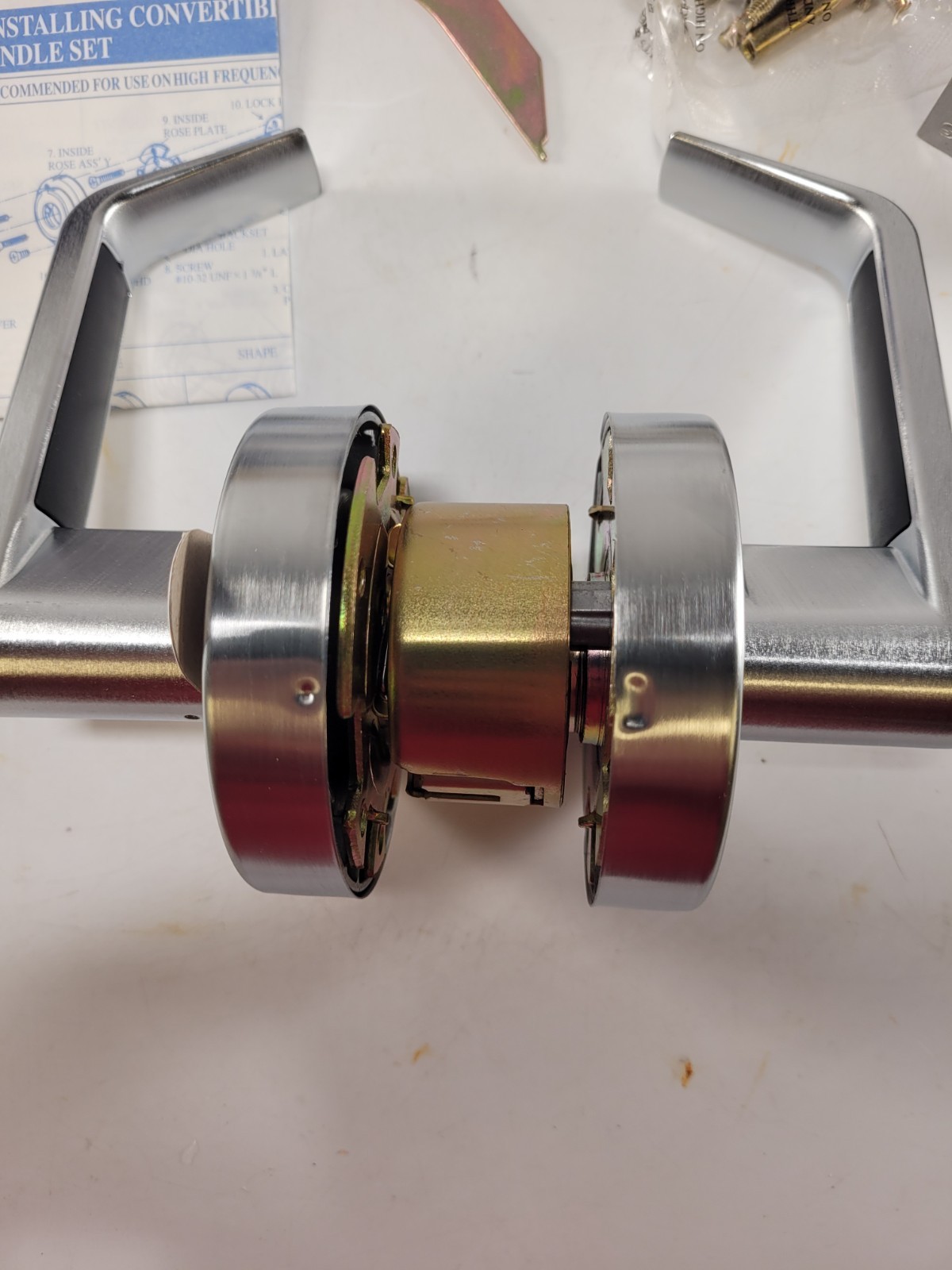 Dynasty Hardware Grade 2 Commercial Duty Privacy Lever Door Lock AUG-20-26D