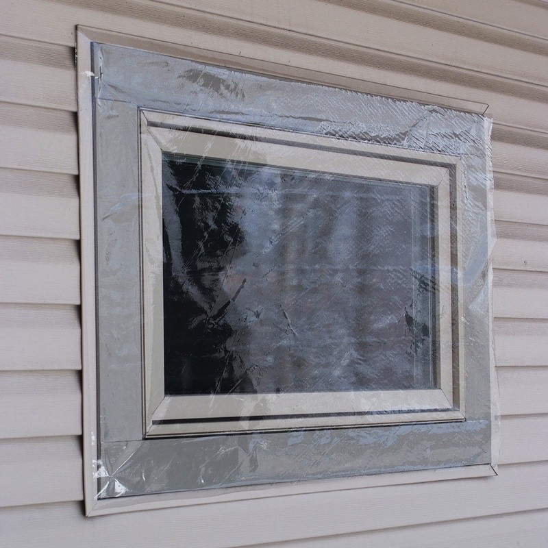 Energy Efficient Clear Vinyl Sheeting Storm Windows Furniture Cover 54in x 15ft